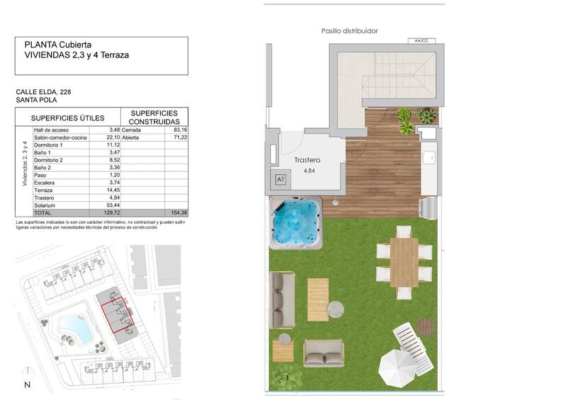 2 Cuarto Apartamento en venta