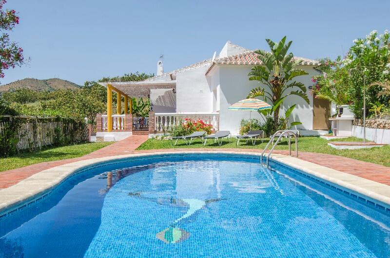 Villa til langtidsleje i Frigiliana, Málaga