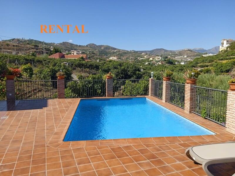 Country House for Long Term Rent in Torrox, Málaga