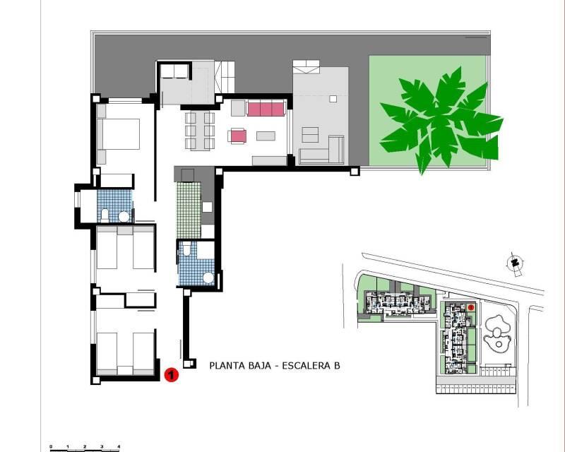 3 Cuarto Apartamento en venta