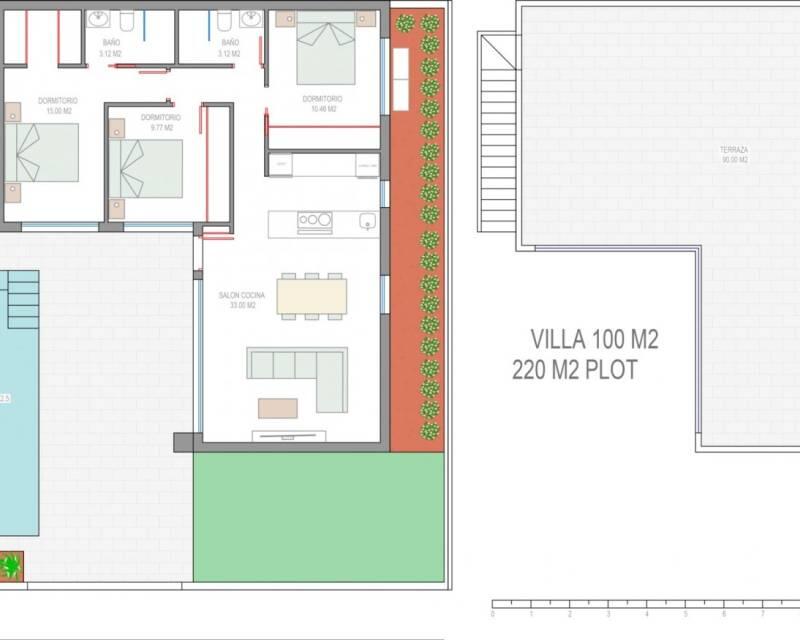 3 chambre Villa à vendre