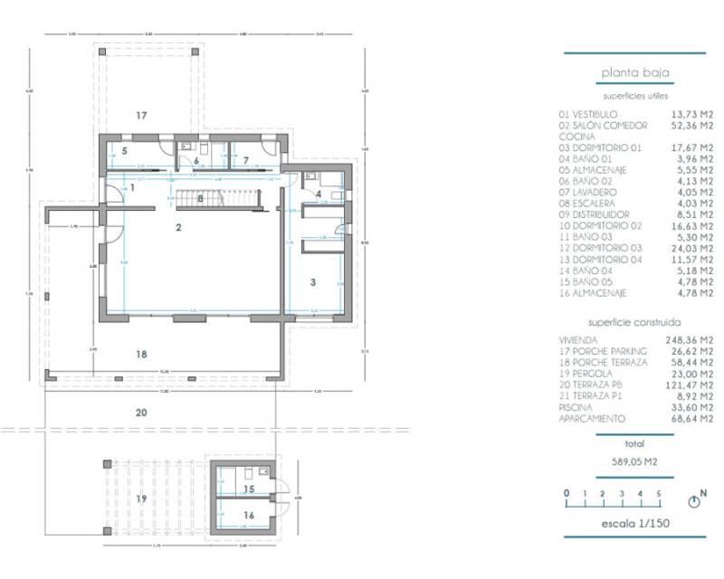 4 Schlafzimmer Villa zu verkaufen