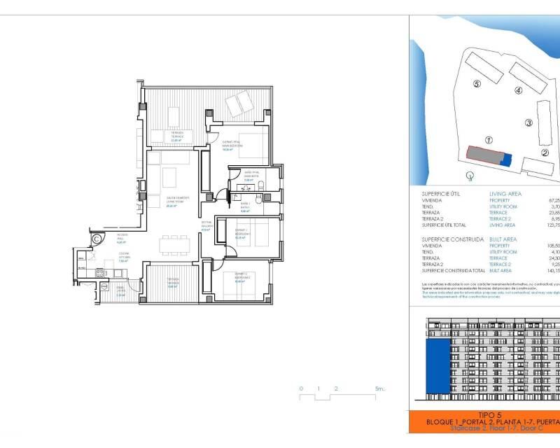 3 slaapkamer Appartement Te koop