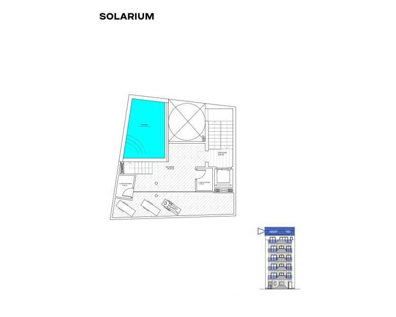 2 Cuarto Apartamento en venta