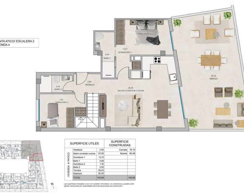 2 Cuarto Apartamento en venta