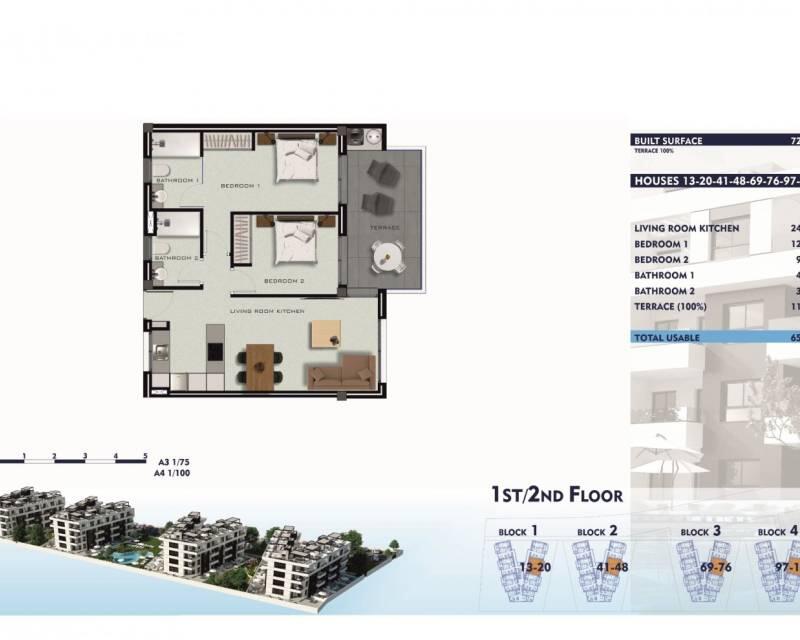 2 bedroom Apartment for sale