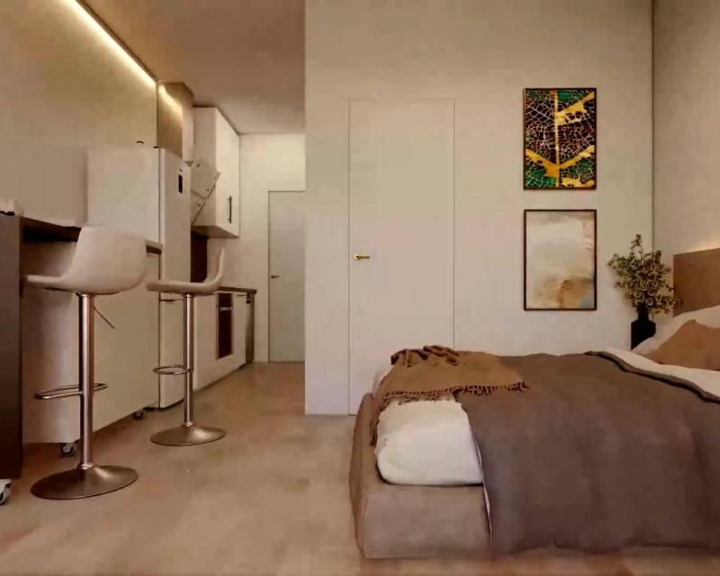 1 slaapkamer Appartement Te koop