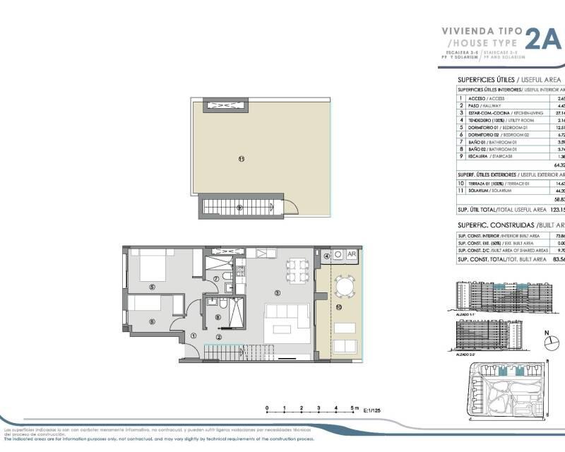 2 Schlafzimmer Appartement zu verkaufen