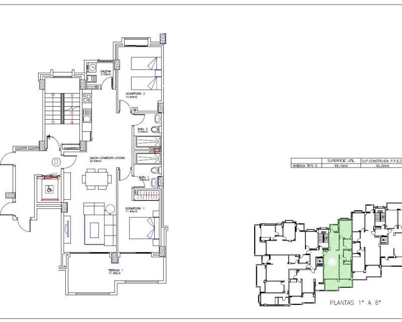 2 chambre Appartement à vendre