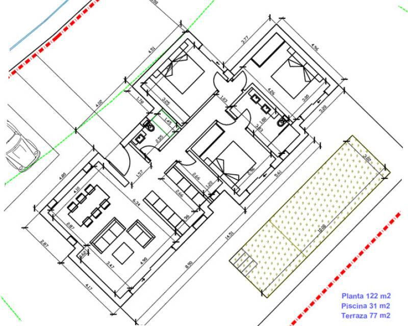 3 Schlafzimmer Villa zu verkaufen