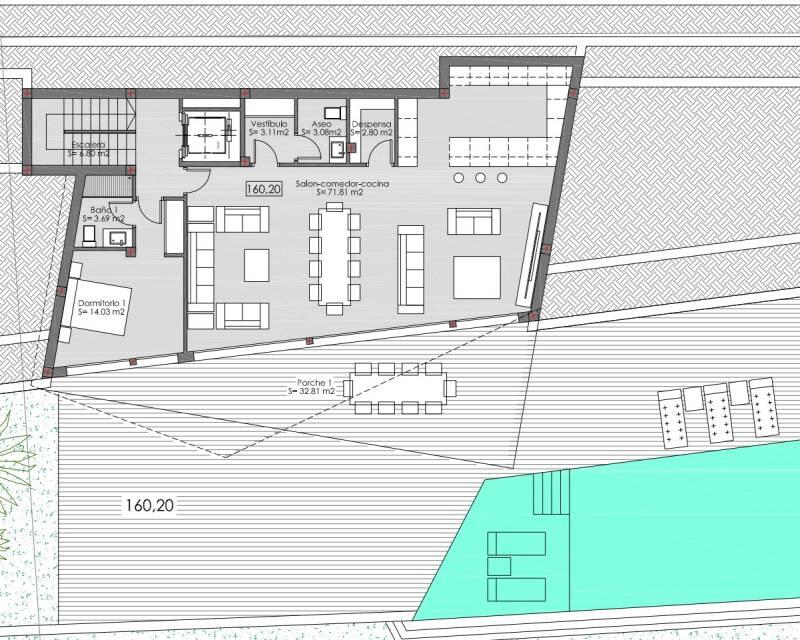 4 спальная комната вилла продается