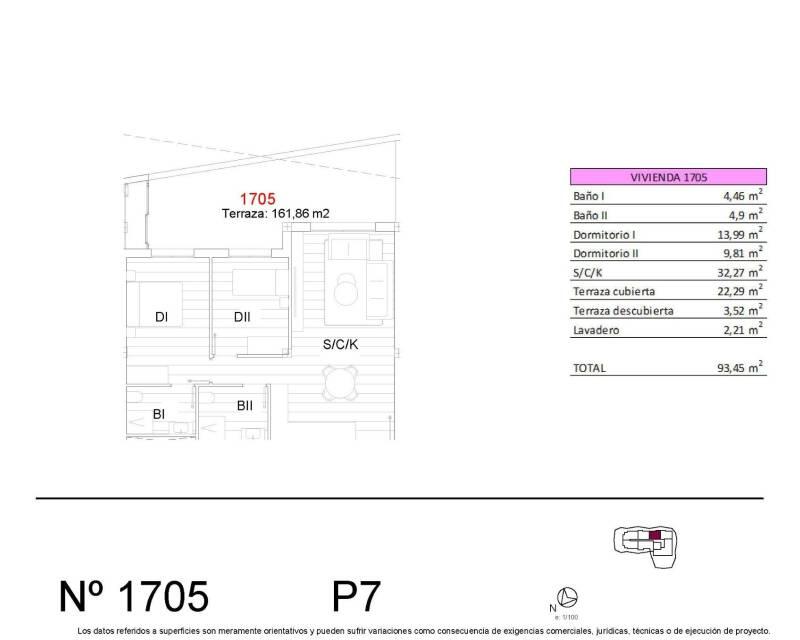 2 Cuarto Apartamento en venta