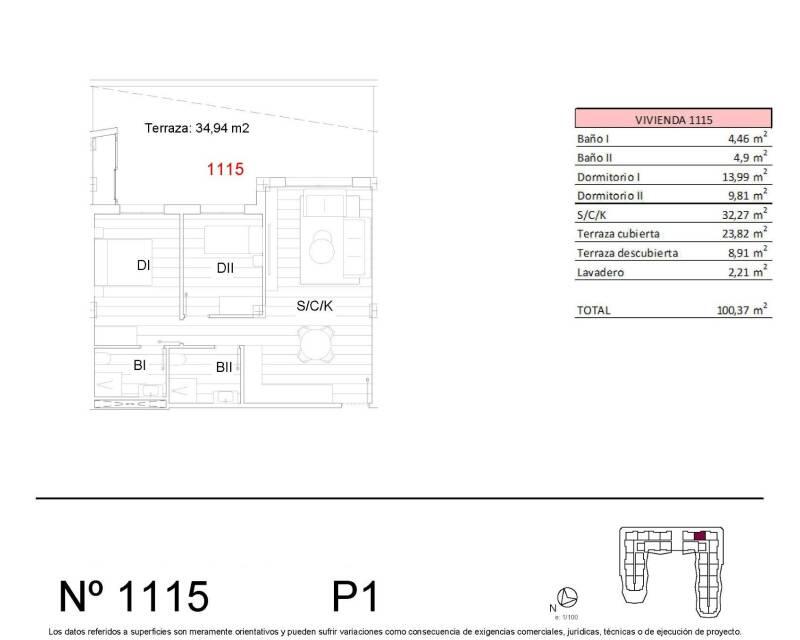 2 chambre Appartement à vendre