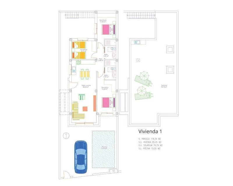 3 Schlafzimmer Villa zu verkaufen