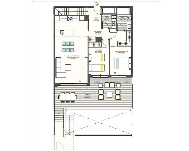 2 chambre Appartement à vendre