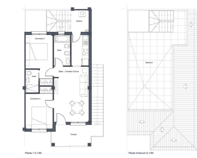 2 Schlafzimmer Villa zu verkaufen