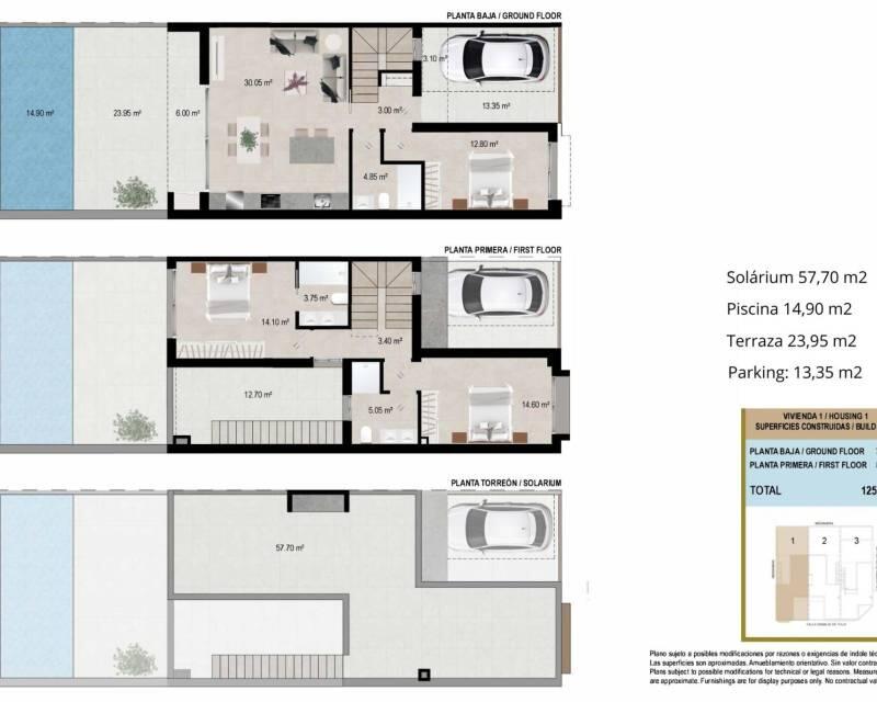 3 Schlafzimmer Villa zu verkaufen