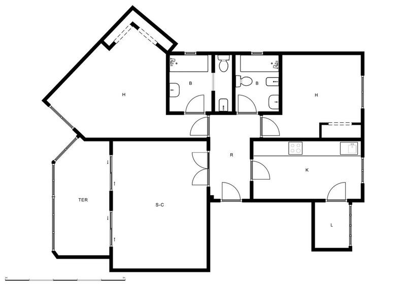 2 slaapkamer Appartement voor lange termijn huur